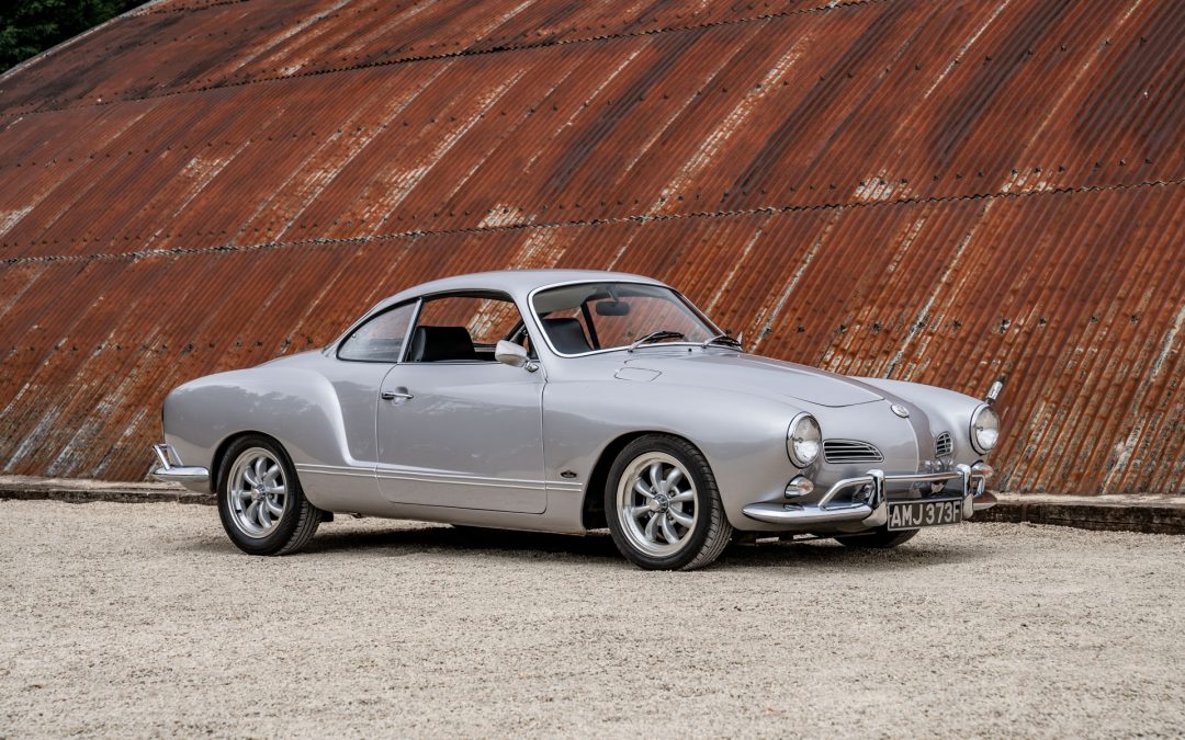A Karmann Ghia Converted for Performance to Match Its Looks