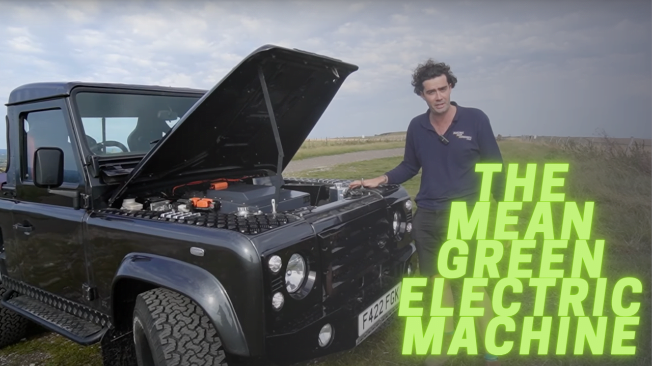 How We Transformed This Classic Defender into an EV - Electric Car Converts